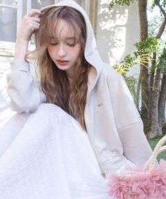 MAJESTIC LEGON / マジェスティックレゴン パーカー | ショート丈裏毛ジップパーカー