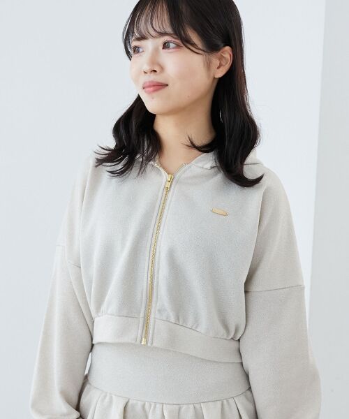 MAJESTIC LEGON / マジェスティックレゴン パーカー | ショート丈裏毛ジップパーカー | 詳細10