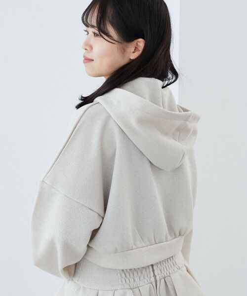 MAJESTIC LEGON / マジェスティックレゴン パーカー | ショート丈裏毛ジップパーカー | 詳細12