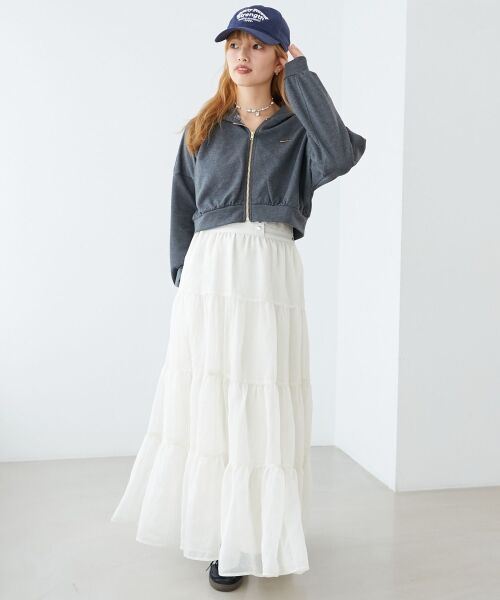 MAJESTIC LEGON / マジェスティックレゴン パーカー | ショート丈裏毛ジップパーカー | 詳細21