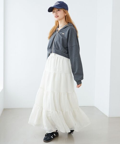 MAJESTIC LEGON / マジェスティックレゴン パーカー | ショート丈裏毛ジップパーカー | 詳細22