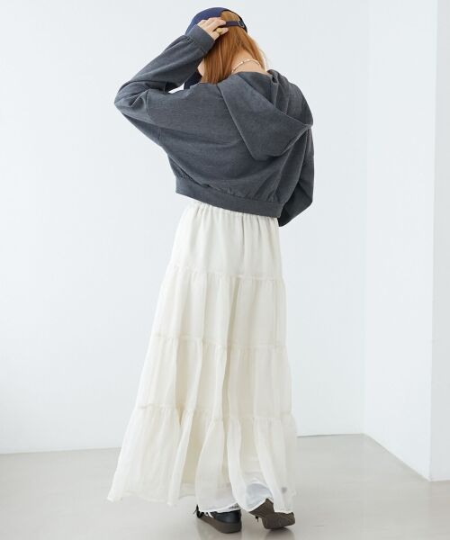 MAJESTIC LEGON / マジェスティックレゴン パーカー | ショート丈裏毛ジップパーカー | 詳細23