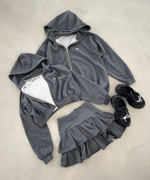 MAJESTIC LEGON / マジェスティックレゴン パーカー | ショート丈裏毛ジップパーカー | 詳細29