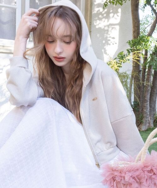 MAJESTIC LEGON / マジェスティックレゴン パーカー | ショート丈裏毛ジップパーカー | 詳細6