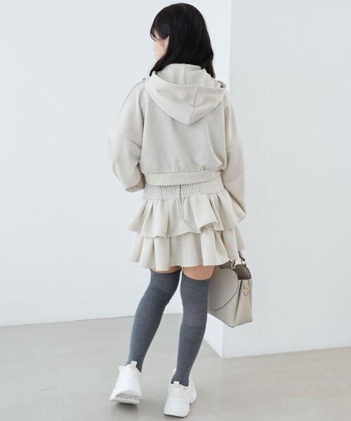 MAJESTIC LEGON / マジェスティックレゴン パーカー | ショート丈裏毛ジップパーカー | 詳細9