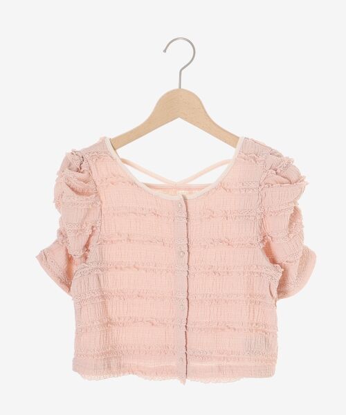 MAJESTIC LEGON / マジェスティックレゴン カーディガン・ボレロ | 前後2wayカットレースフリルカーデ | 詳細25