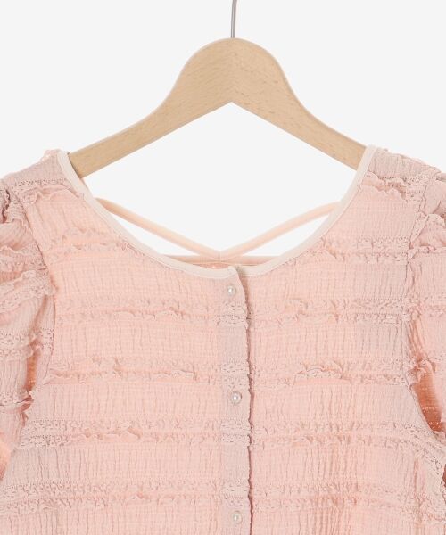 MAJESTIC LEGON / マジェスティックレゴン カーディガン・ボレロ | 前後2wayカットレースフリルカーデ | 詳細28