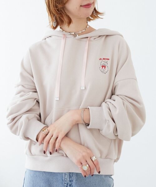 MAJESTIC LEGON / マジェスティックレゴン パーカー | ネコチャン刺繍パーカー | 詳細13