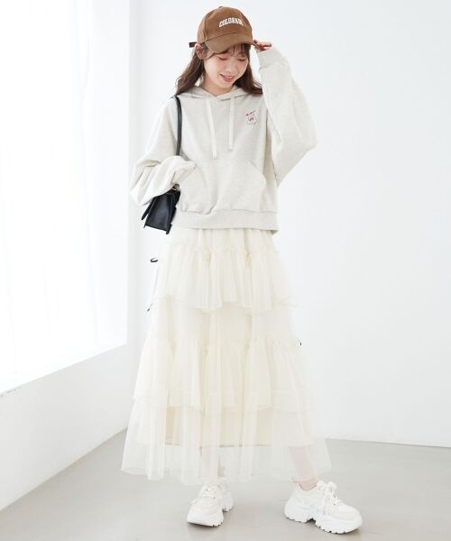 MAJESTIC LEGON / マジェスティックレゴン パーカー | ネコチャン刺繍パーカー | 詳細2