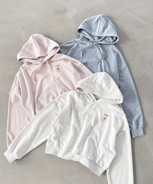 MAJESTIC LEGON / マジェスティックレゴン パーカー | ネコチャン刺繍パーカー | 詳細23