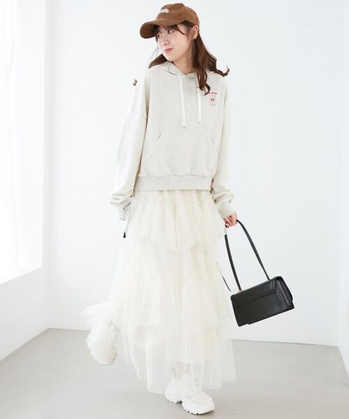 MAJESTIC LEGON / マジェスティックレゴン パーカー | ネコチャン刺繍パーカー | 詳細3