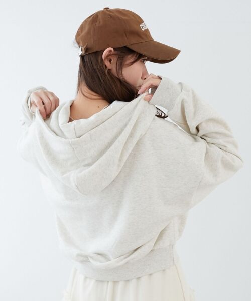 MAJESTIC LEGON / マジェスティックレゴン パーカー | ネコチャン刺繍パーカー | 詳細6