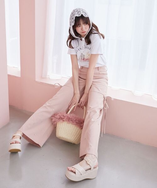 MAJESTIC LEGON / マジェスティックレゴン Tシャツ | うさぎちゃんTシャツ | 詳細2