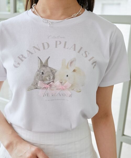 MAJESTIC LEGON / マジェスティックレゴン Tシャツ | うさぎちゃんTシャツ | 詳細20