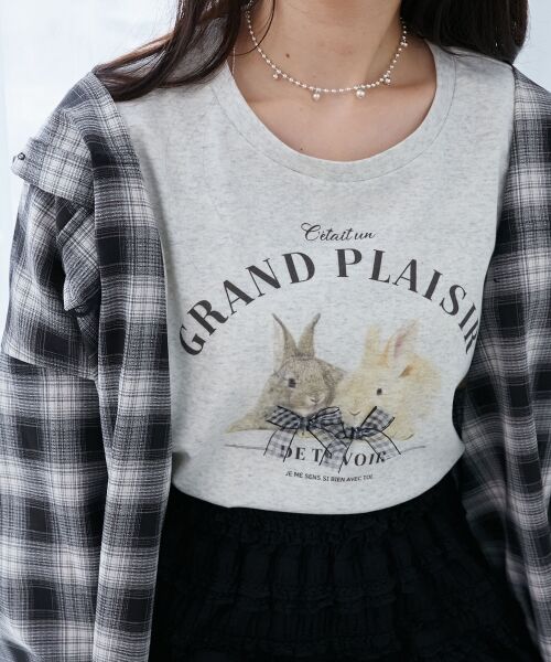 MAJESTIC LEGON / マジェスティックレゴン Tシャツ | うさぎちゃんTシャツ | 詳細29