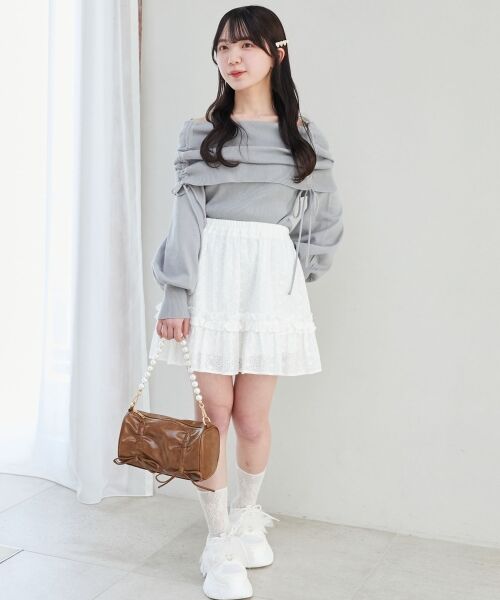 MAJESTIC LEGON / マジェスティックレゴン ニット・セーター | ドロストオフショルニット | 詳細22