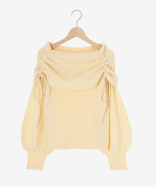 MAJESTIC LEGON / マジェスティックレゴン ニット・セーター | ドロストオフショルニット | 詳細30