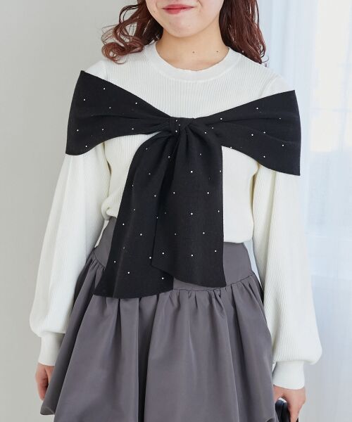 MAJESTIC LEGON / マジェスティックレゴン ニット・セーター | リボンビジューニット | 詳細18