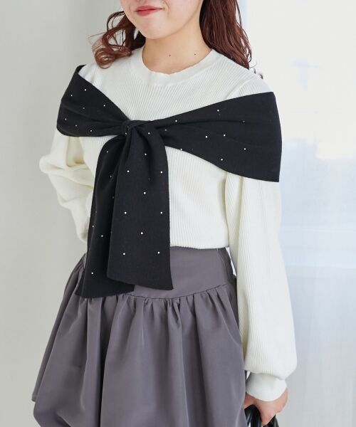 MAJESTIC LEGON / マジェスティックレゴン ニット・セーター | リボンビジューニット | 詳細19