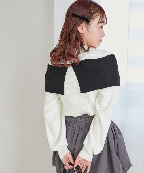 MAJESTIC LEGON / マジェスティックレゴン ニット・セーター | リボンビジューニット | 詳細20