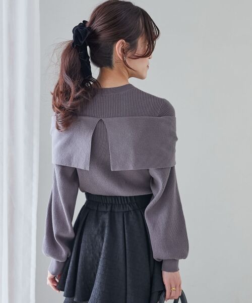 MAJESTIC LEGON / マジェスティックレゴン ニット・セーター | リボンビジューニット | 詳細27