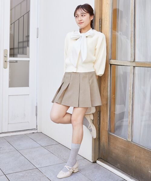 MAJESTIC LEGON / マジェスティックレゴン カーディガン・ボレロ | リボンチャームビジューボタンカーデ | 詳細9