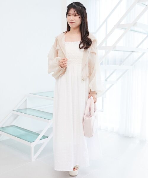 MAJESTIC LEGON / マジェスティックレゴン その他トップス | シアーフードブルゾン | 詳細25