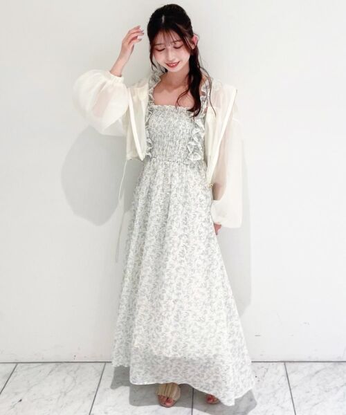 MAJESTIC LEGON / マジェスティックレゴン その他トップス | シアーフードブルゾン | 詳細6