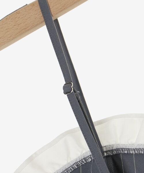 MAJESTIC LEGON / マジェスティックレゴン キャミソール・チューブトップ | バイカラーフリルトリムビスチェ | 詳細22