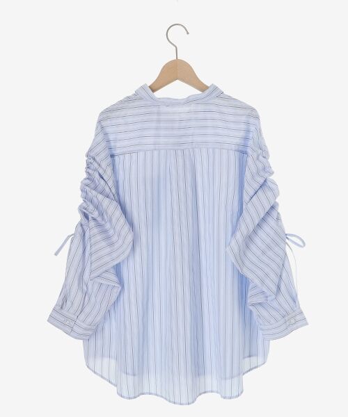 MAJESTIC LEGON / マジェスティックレゴン シャツ・ブラウス | 袖ドロストギャザーシャツ | 詳細25