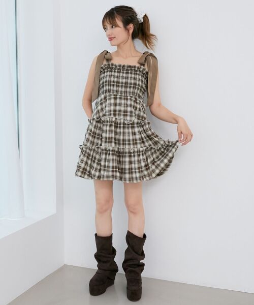 MAJESTIC LEGON / マジェスティックレゴン シャツ・ブラウス | 肩リボンバルーンチュニック | 詳細23