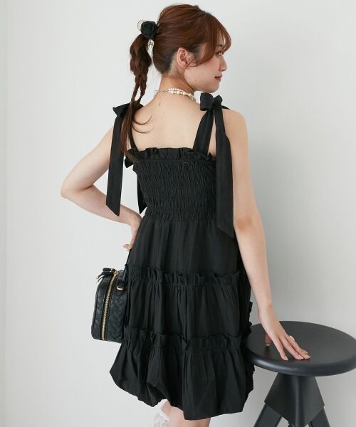 MAJESTIC LEGON / マジェスティックレゴン シャツ・ブラウス | 肩リボンバルーンチュニック | 詳細9