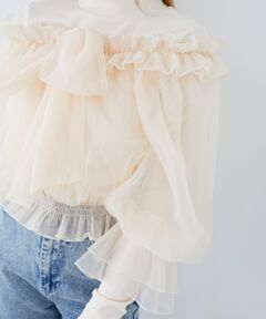 MAJESTIC LEGON / マジェスティックレゴン シャツ・ブラウス | インナー付きビッグリボンブラウス