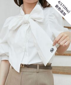 MAJESTIC LEGON / マジェスティックレゴン シャツ・ブラウス | レディボウタイブラウス