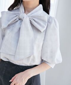 MAJESTIC LEGON / マジェスティックレゴン シャツ・ブラウス | レディボウタイブラウス