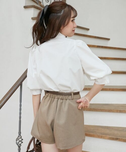 MAJESTIC LEGON / マジェスティックレゴン シャツ・ブラウス | レディボウタイブラウス | 詳細13