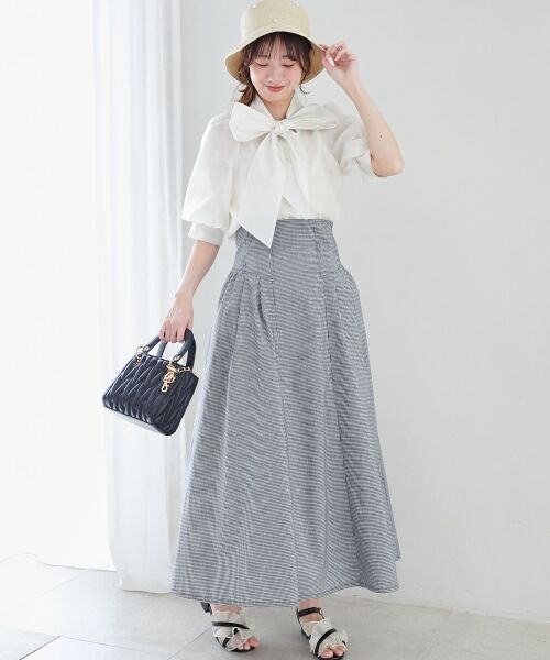 MAJESTIC LEGON / マジェスティックレゴン シャツ・ブラウス | レディボウタイブラウス | 詳細15