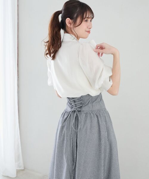 MAJESTIC LEGON / マジェスティックレゴン シャツ・ブラウス | レディボウタイブラウス | 詳細20