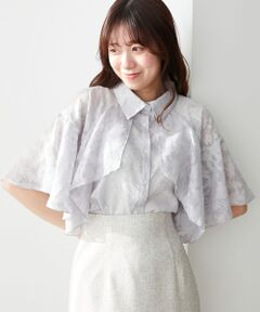 MAJESTIC LEGON / マジェスティックレゴン シャツ・ブラウス | シアーケープブラウス