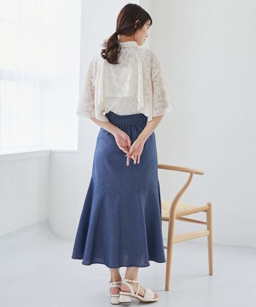 MAJESTIC LEGON / マジェスティックレゴン シャツ・ブラウス | シアーケープブラウス | 詳細28