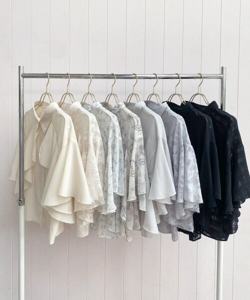 MAJESTIC LEGON / マジェスティックレゴン シャツ・ブラウス | シアーケープブラウス | 詳細5