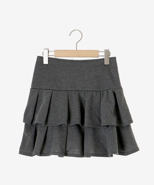 MAJESTIC LEGON / マジェスティックレゴン ミニ・ひざ丈スカート | ティアードフリルミニスカパン | 詳細26