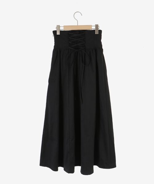MAJESTIC LEGON / マジェスティックレゴン ロング・マキシ丈スカート | ハイウエストバックレースアップスカート | 詳細26
