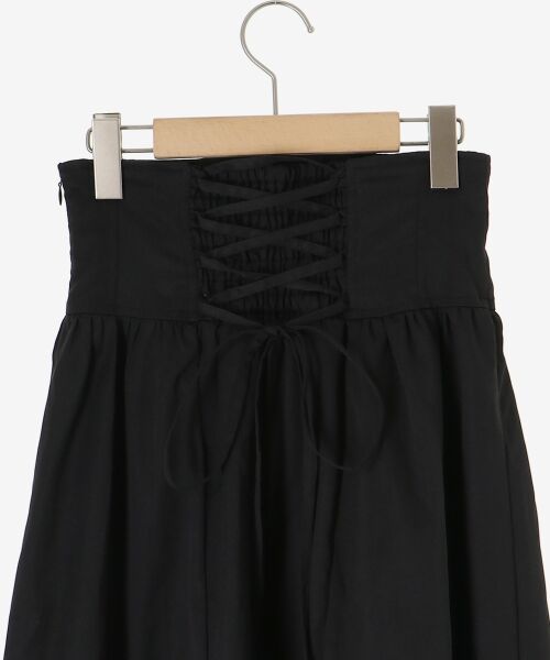 MAJESTIC LEGON / マジェスティックレゴン ロング・マキシ丈スカート | ハイウエストバックレースアップスカート | 詳細28