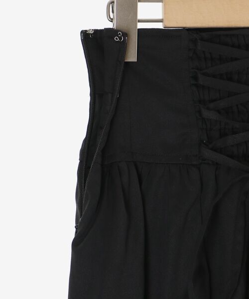 MAJESTIC LEGON / マジェスティックレゴン ロング・マキシ丈スカート | ハイウエストバックレースアップスカート | 詳細30