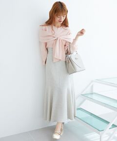 MAJESTIC LEGON / マジェスティックレゴン ロング・マキシ丈スカート | ツイードマーメイドロングスカート