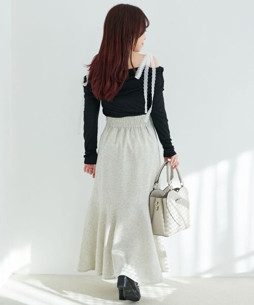 MAJESTIC LEGON / マジェスティックレゴン ロング・マキシ丈スカート | ツイードマーメイドロングスカート | 詳細17