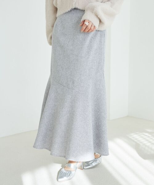 MAJESTIC LEGON / マジェスティックレゴン ロング・マキシ丈スカート | ツイードマーメイドロングスカート | 詳細26