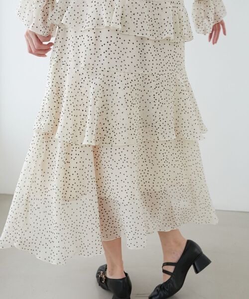 MAJESTIC LEGON / マジェスティックレゴン ロング・マキシ丈ワンピース | エアリーフリルロングワンピース | 詳細17