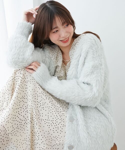 MAJESTIC LEGON / マジェスティックレゴン ロング・マキシ丈ワンピース | エアリーフリルロングワンピース | 詳細18